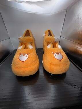 Dolls Kill x Care Bears Love-A-Lot Fuzzy Platform Mary Janes